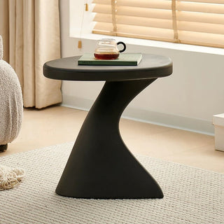 Curved Design Colorful Side Table