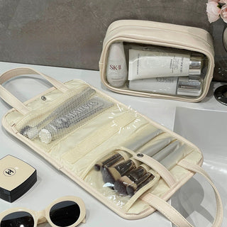 Multifunctional Removable Cosmetic Storage Pouch with Dividers  Makeup Pouch Travel Pouch