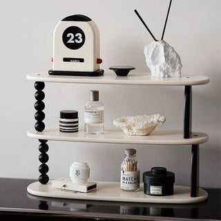 Monochrome Retro Card-type Perpetual Calendar Wooden Desk Calendar