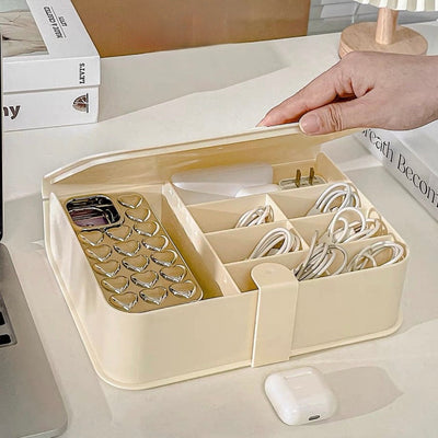 Cable Smartphone Small Item Storage Box  Dummy Book