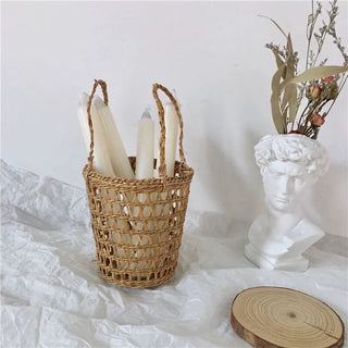 Natural Storage Mini Basket  Basket Bag