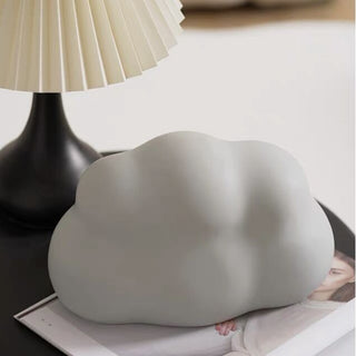 Cloud Ceramic Tissue Case  Cloud motif