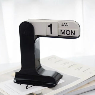 Monochrome Desk Perpetual Calendar