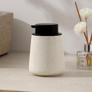 Foaming Hand Soap Travertine Dispenser