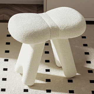 Ribbon motif stool dresser chair ottoman