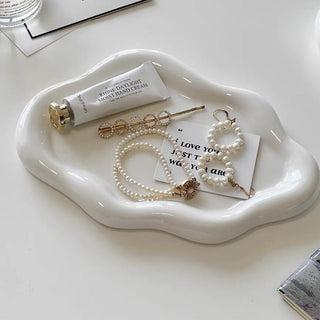 Chubby Wave Accessory Tray  Plate
