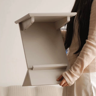 Simple Modern Display Side Table  Storage Magazine Rack Coffee Table
