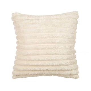 FauxFur Stripe Cushion Cover  45x45cm