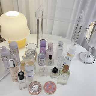 Clear Acrylic Tier Tier Rack   Cosmetic Storage