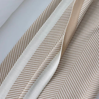 Herringbone pattern Simple knit blanket 130 x 170 lap blanket