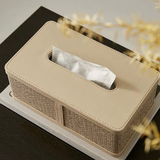 Modern Design Leather Tissue Case