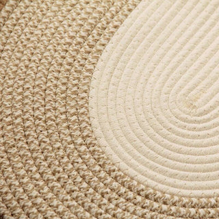 Rope Knit Oval Mat   Entrance Mat