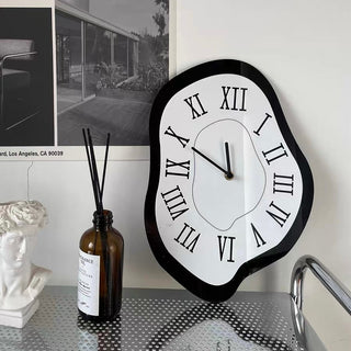 Irregular Wave Acrylic Clock  Wall Clock