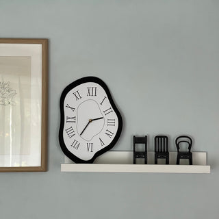 Irregular Wave Acrylic Clock  Wall Clock
