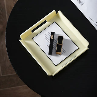 Square-shaped Simple Acrylic Mini Tray Cream Storage