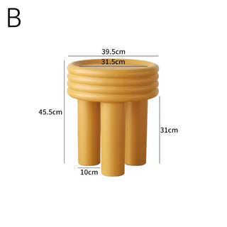 Combination Color Round Side Table  Table Stool