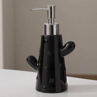 Piece Set: Cactus Ceramic Dispenser