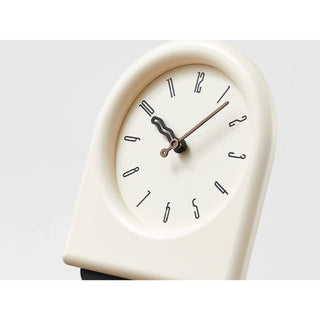 Monochrome Arch-shaped Clock Pendulum Clock  Wall Clock