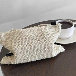 Linen Natural Tissue Case  Tissue Cover Hanging Type