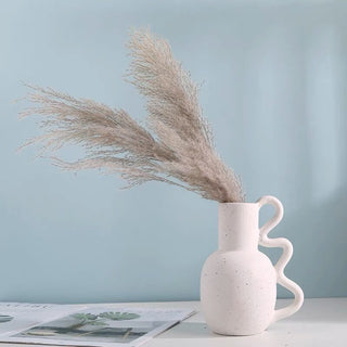 Wave Handle Flower Vase