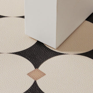 Monotone Geometric Pattern Water-Repellent Entrance Mat 4 Types 50 x 80 cm