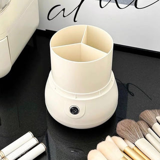 Covered Makeup Brush Stand Pen Holder Storage