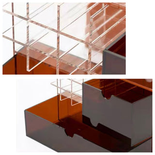 Acrylic Clear Arch Cosmetic Storage Box