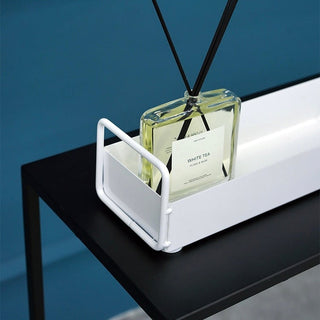 Iron Frame Slim Tray   Cosmetic Storage