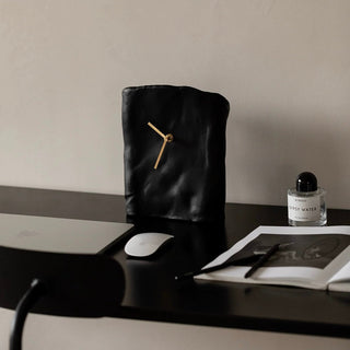 Rectangle Nuance Art Clock   Silent Desk Clock