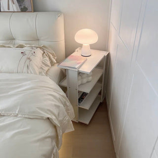 Wheeled Four-Tier Rack Side Table