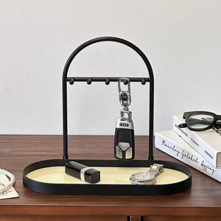 Black Arch Frame Accessory Stand Tray  Storage Tray for Small Items