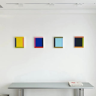Colorful Multicolor Rectangular Art Panel  Art Poster