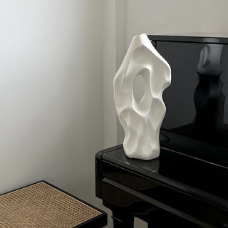 Uneven Unique Art Ceramic Flower Vase