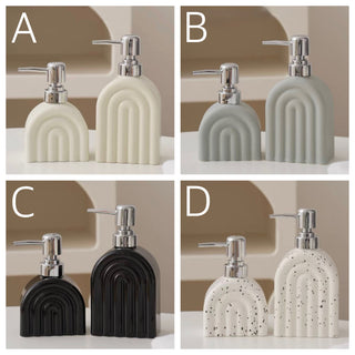 piece set Rainbow Ceramic Dispenser