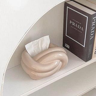 Knot Ceramic Tissue Case