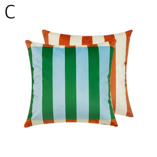 Multicolor Stripe Cushion Cover  45 x 45 cm