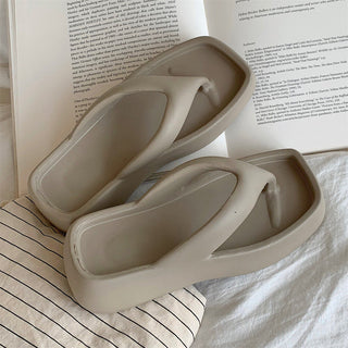 Square Toe Thong Sandals   Room Shoes