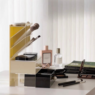 Pearl Monotone Drawer Cosmetic Storage Box