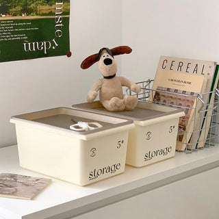 piece set stackable storage boxes with lids clothing storage cases.