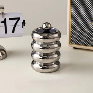 Ball Ceramic Brush Stand with Lid Three-Tier Four-Tier Chubby 6 Types  Small Item Storage