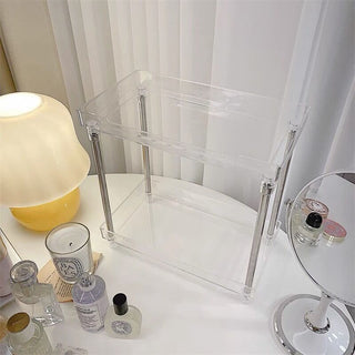 Clear Acrylic Tier Tier Rack   Cosmetic Storage