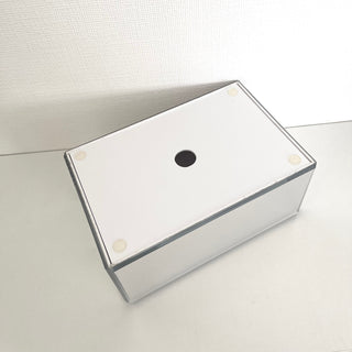 Mirror tissue case mirror silver paper box