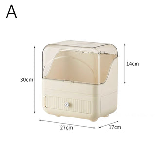 Square Compact Cosmetic Box  Cosmetic Storage