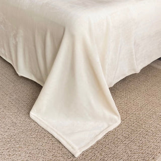 White Fluffy and Soft Duvet Cover Set  Bed Cover Bedding Cover
