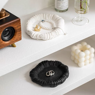 Matte Color Nuance Round Mini Accessory Tray