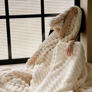 Striped Textured Blanket  150 x 200 cm