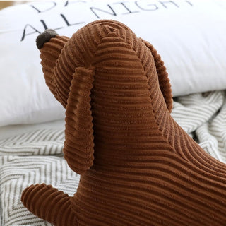 Dachshund Long Cushion Hugging Pillow 110cm Plush Toy