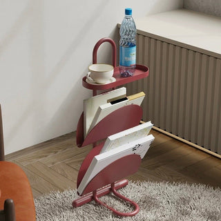 Stand Magazine Rack Slim Side Table  in  Display Rack