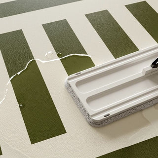 Striped pattern water-repellent entrance mat 50 x 80 cm wipeable mat