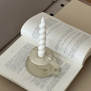 Vintage Iron Candle Holder